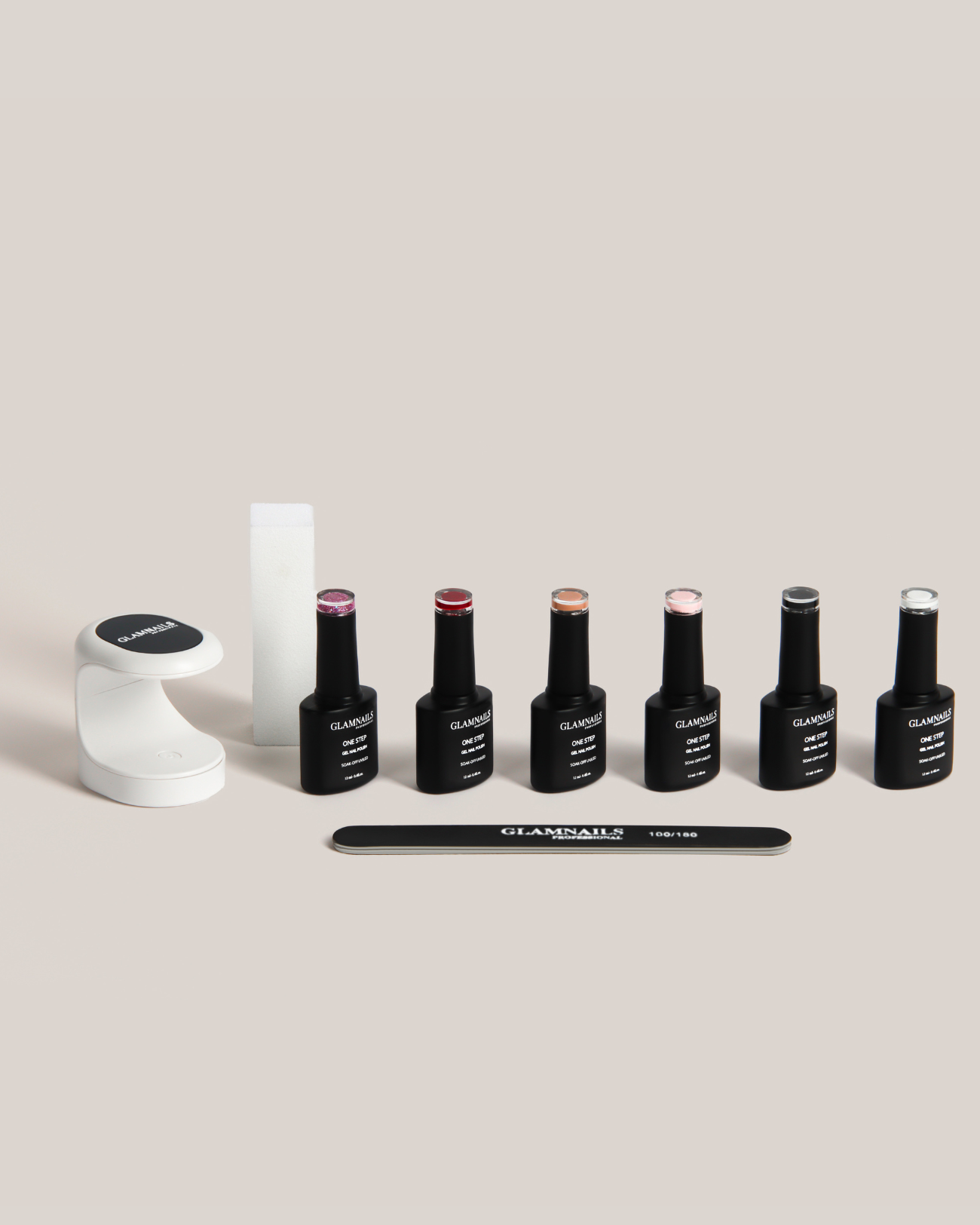 Glamnailsprofessional Gezondheid & beauty > Nagelverzorging > Nagelgel One Step Gellak Everything Starterset | 3+3 Gratis Kleuren